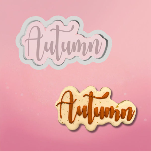 Autumn Plaque Cookie Cutter