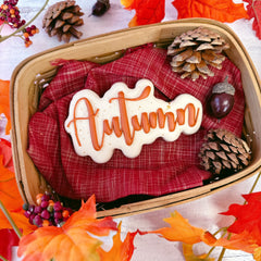 Autumn Plaque Cookie Cutter