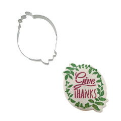 Greenery Plaque Cookie Cutter