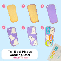 Tall Boo! Plaque Cookie Cutter